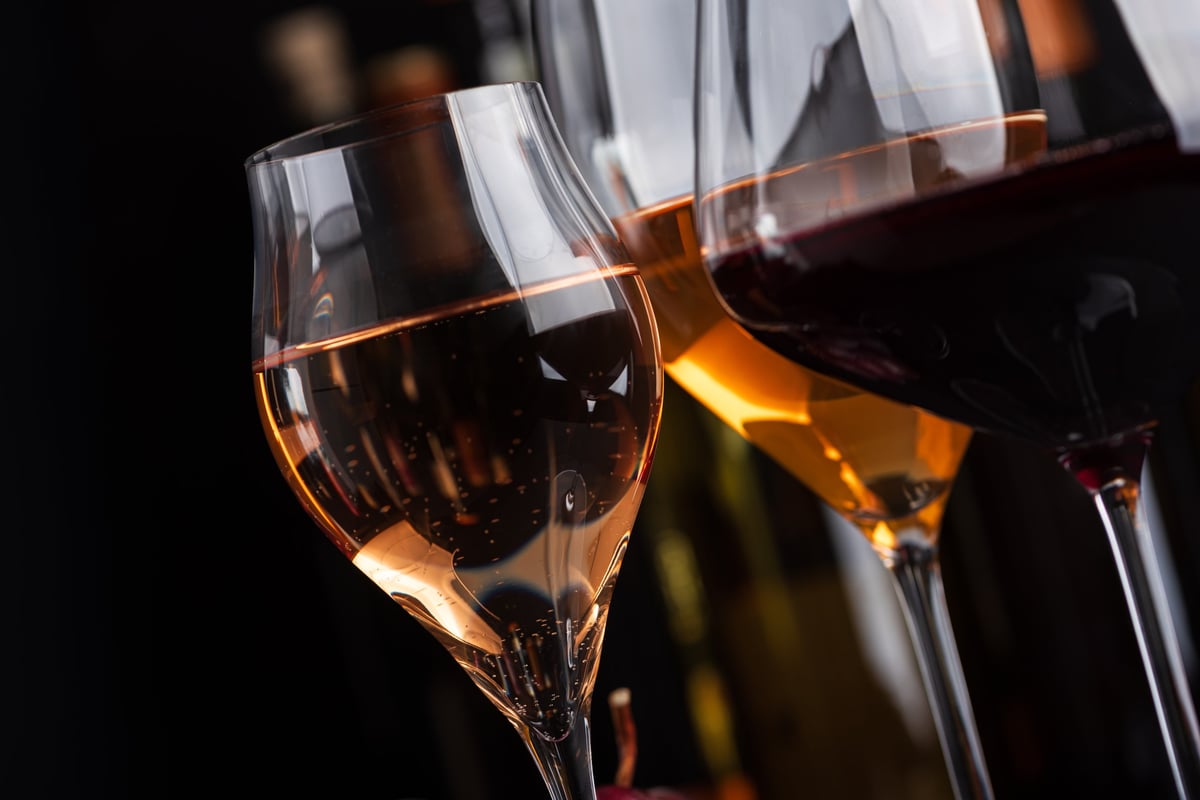 Selección de vinos blancos